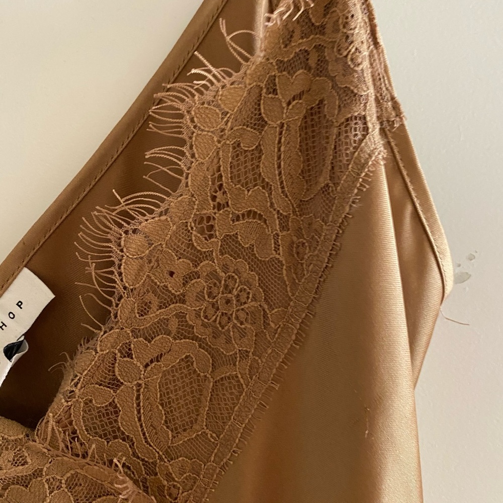 Top shop slip on midi dress size 4